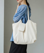 ポーチ付き軽量キルティング　ヌビバッグ