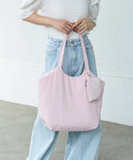 ポーチ付き軽量キルティング　ヌビバッグ