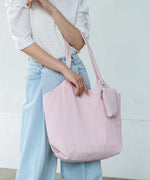 ポーチ付き軽量キルティング　ヌビバッグ