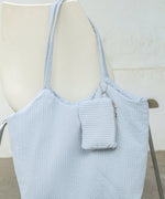 ポーチ付き軽量キルティング　ヌビバッグ