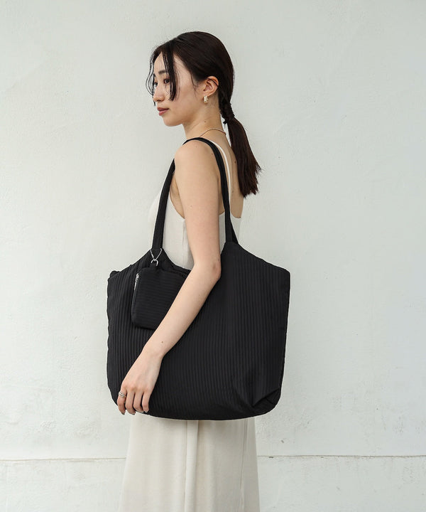 ポーチ付き軽量キルティング　ヌビバッグ