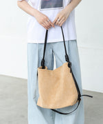 スエード調サイドライン2WAYバッグ