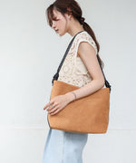 スエード調サイドライン2WAYバッグ