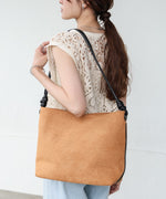 スエード調サイドライン2WAYバッグ