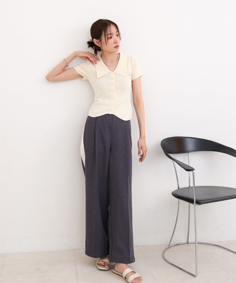 トップス 0659.nu メロー シアー カット トップス