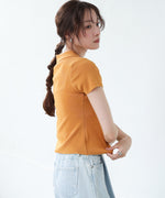 ビックカラーニットトップス