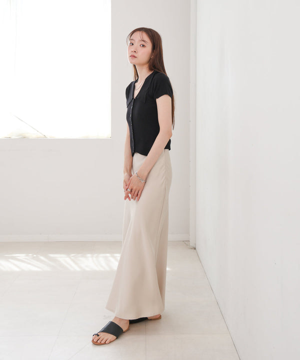 ビックカラーニットトップス