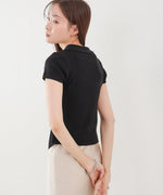 ビックカラーニットトップス