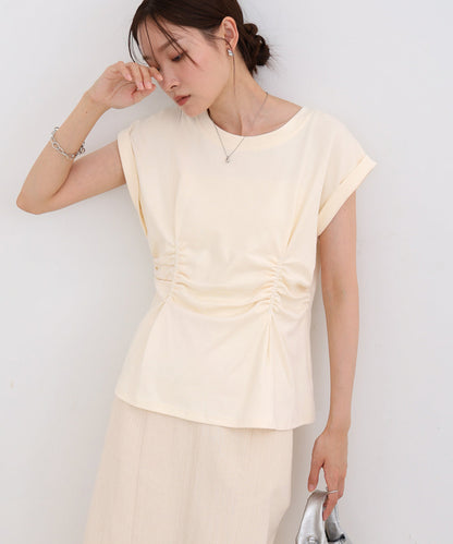 フロントギャザートップス