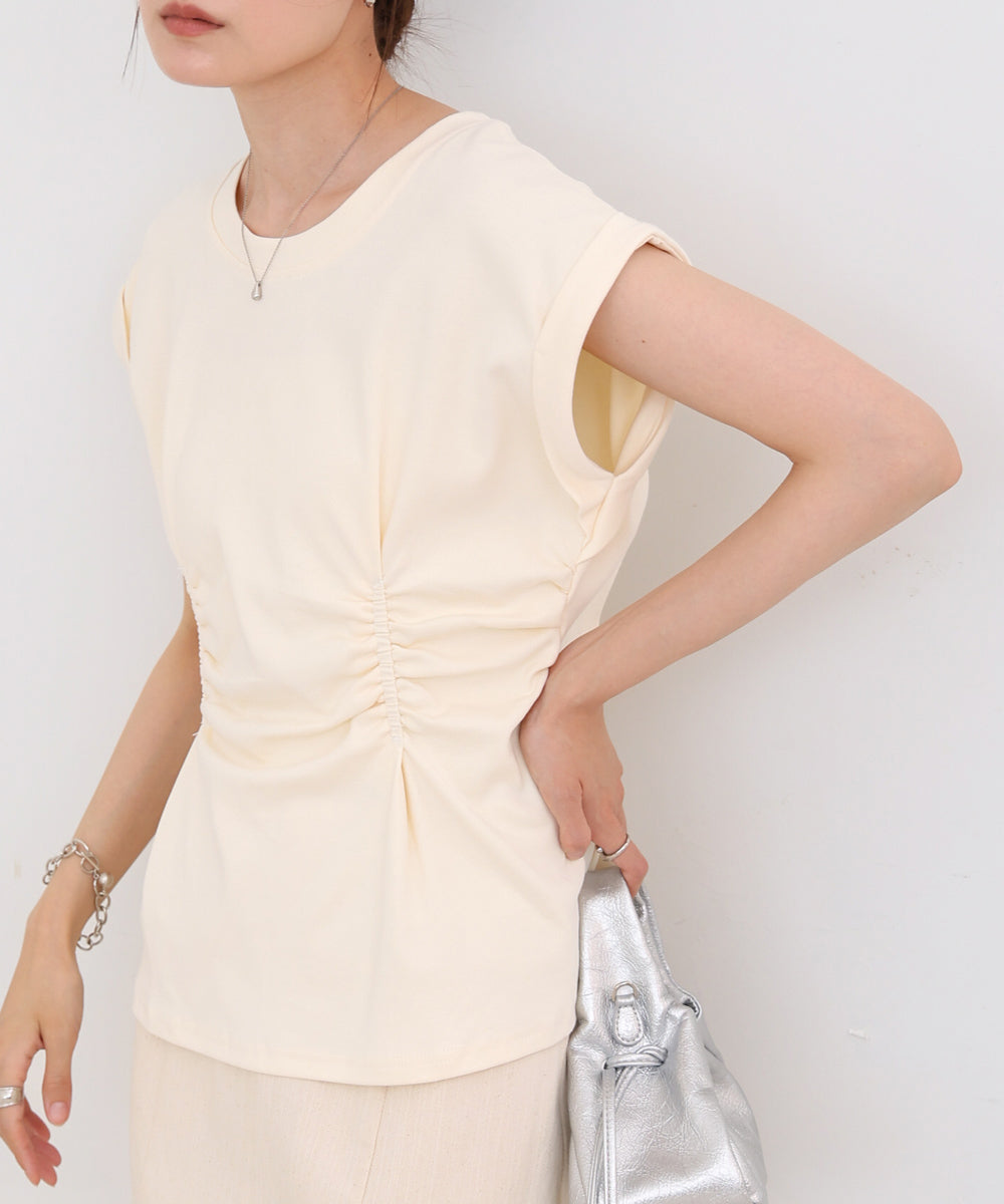 フロントギャザートップス