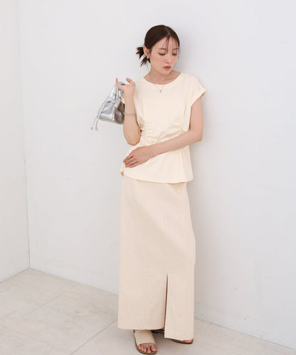 フロントギャザートップス