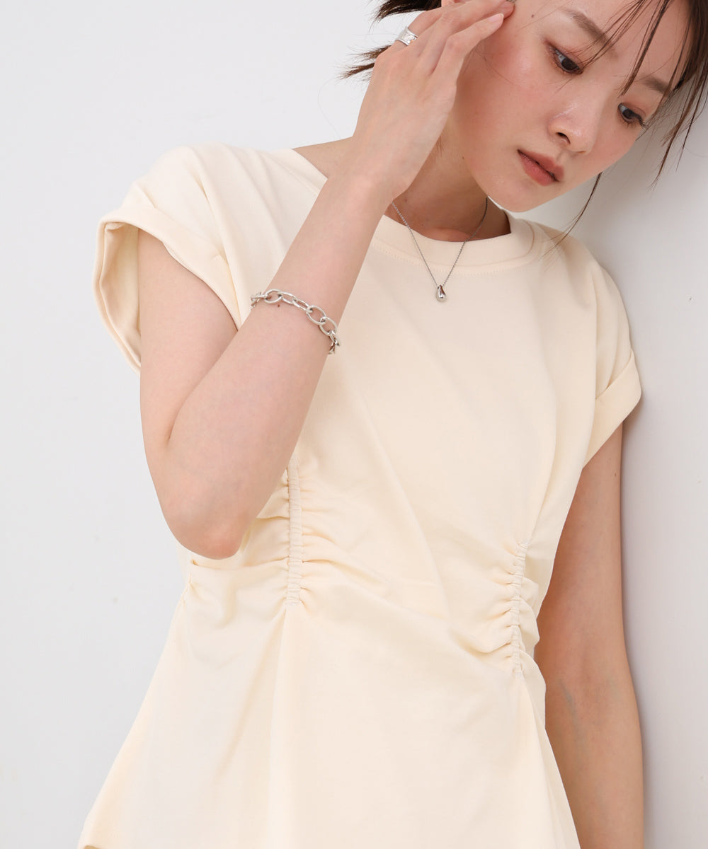 フロントギャザートップス