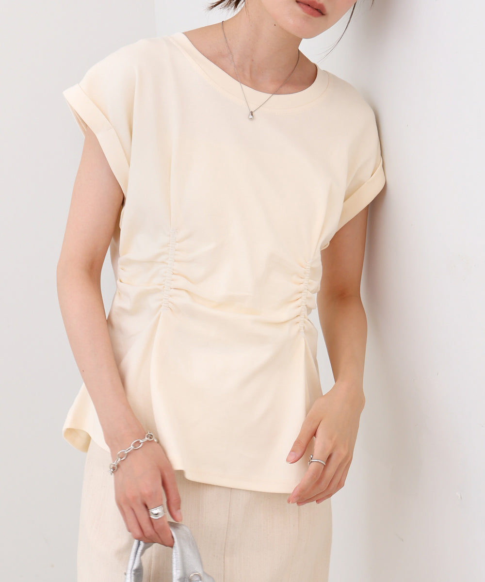 フロントギャザートップス