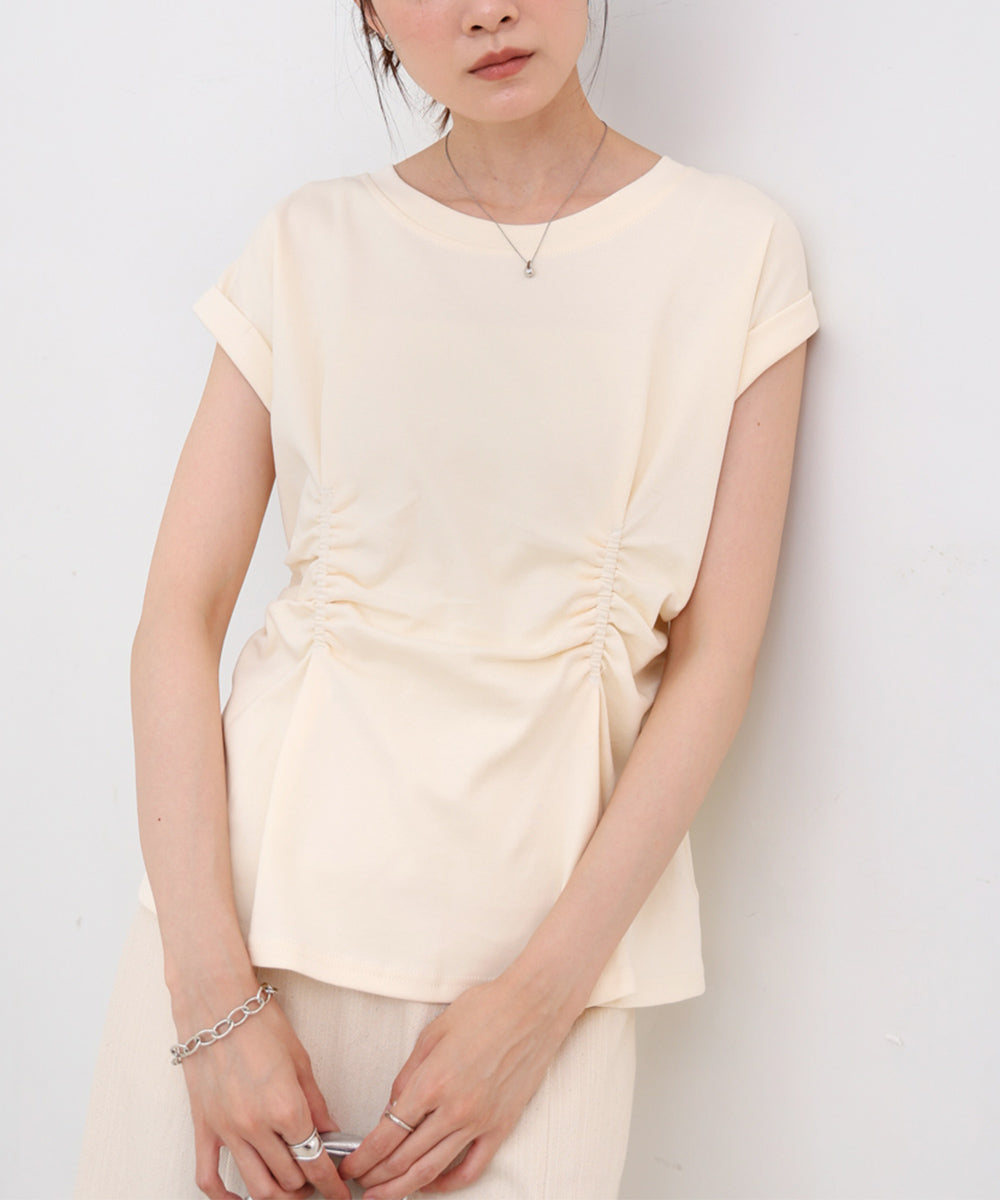 フロントギャザートップス