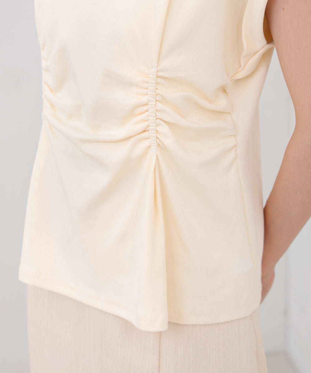 フロントギャザートップス