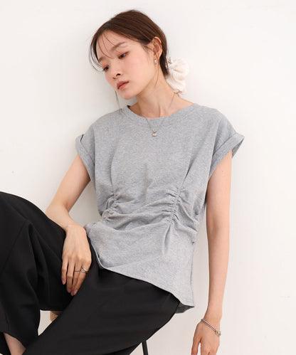 フロントギャザートップス