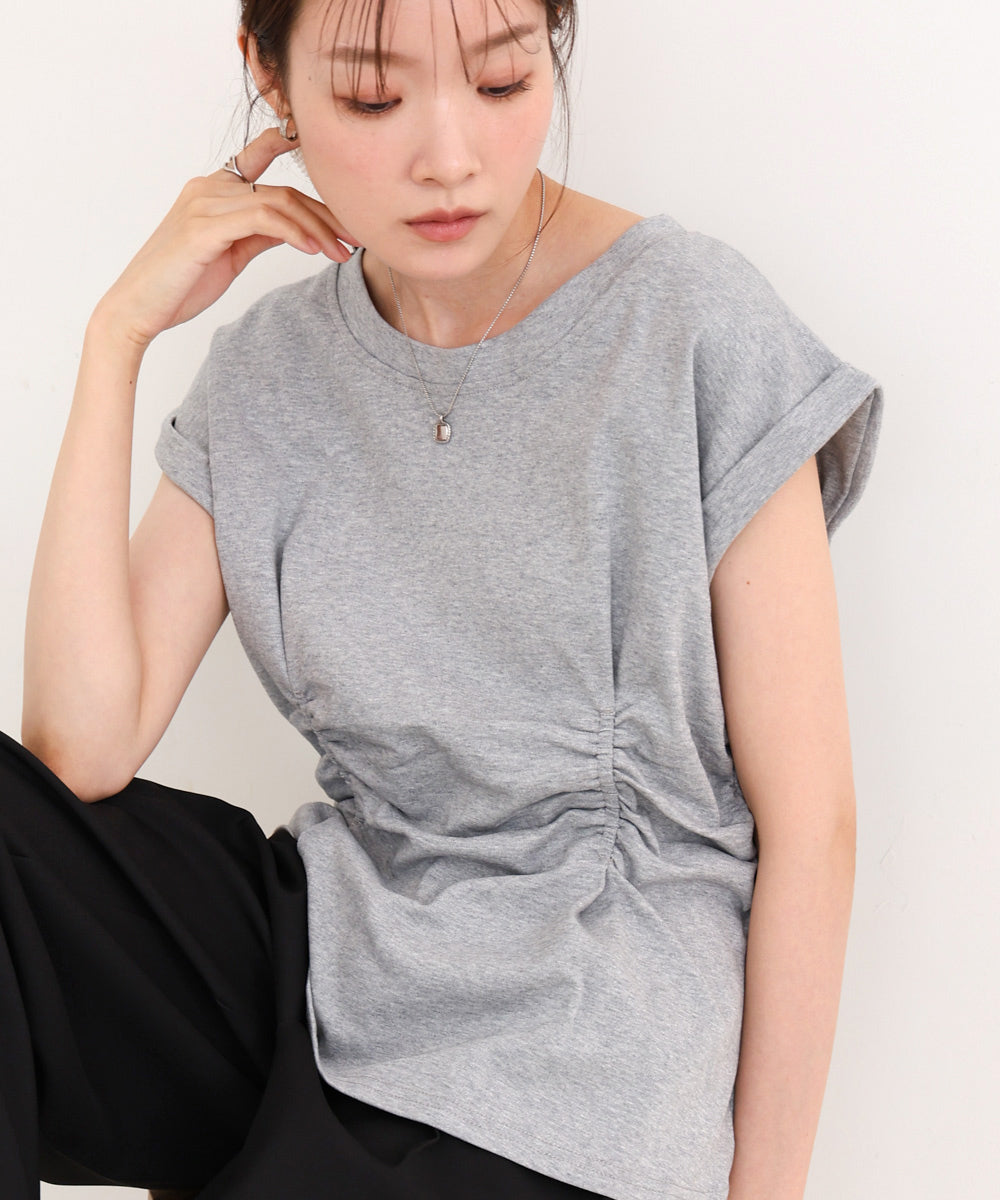 フロントギャザートップス