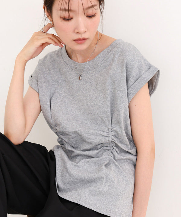 フロントギャザートップス