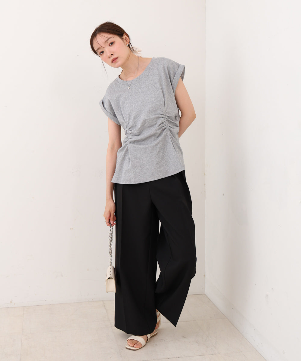 フロントギャザートップス