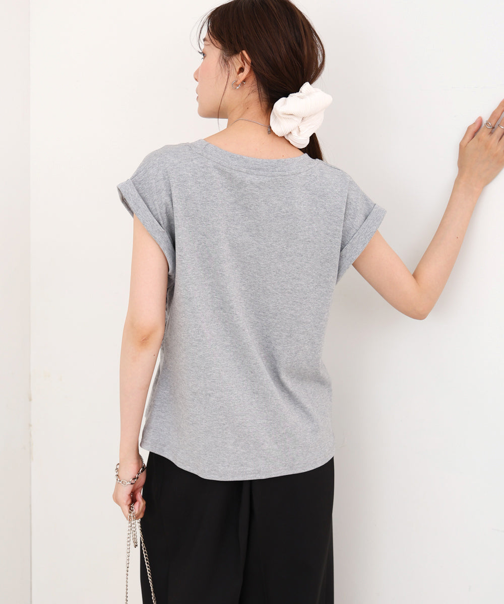 フロントギャザートップス