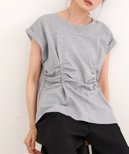 フロントギャザートップス