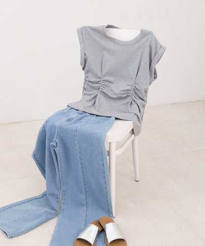 フロントギャザートップス