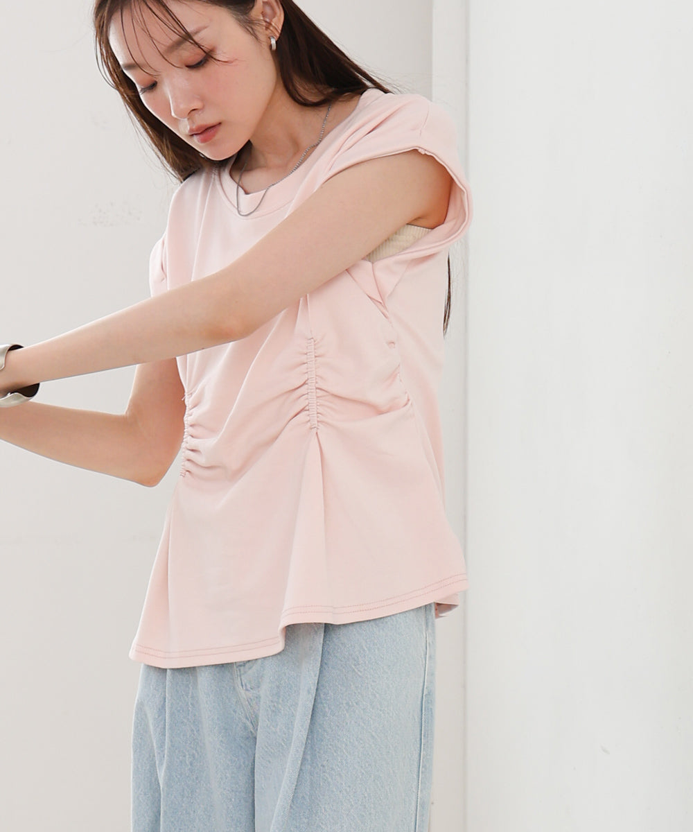 フロントギャザートップス