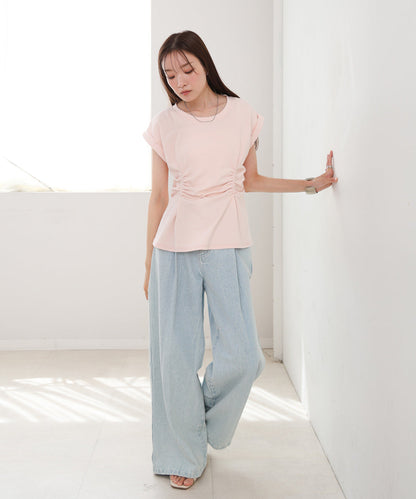 フロントギャザートップス