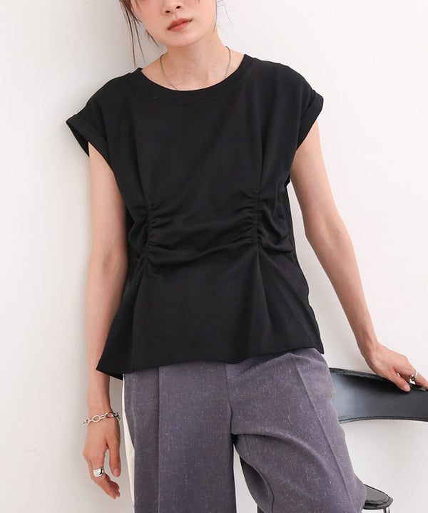 フロントギャザートップス