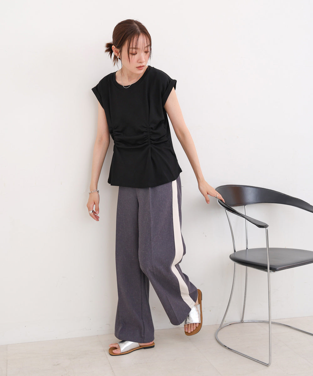 フロントギャザートップス