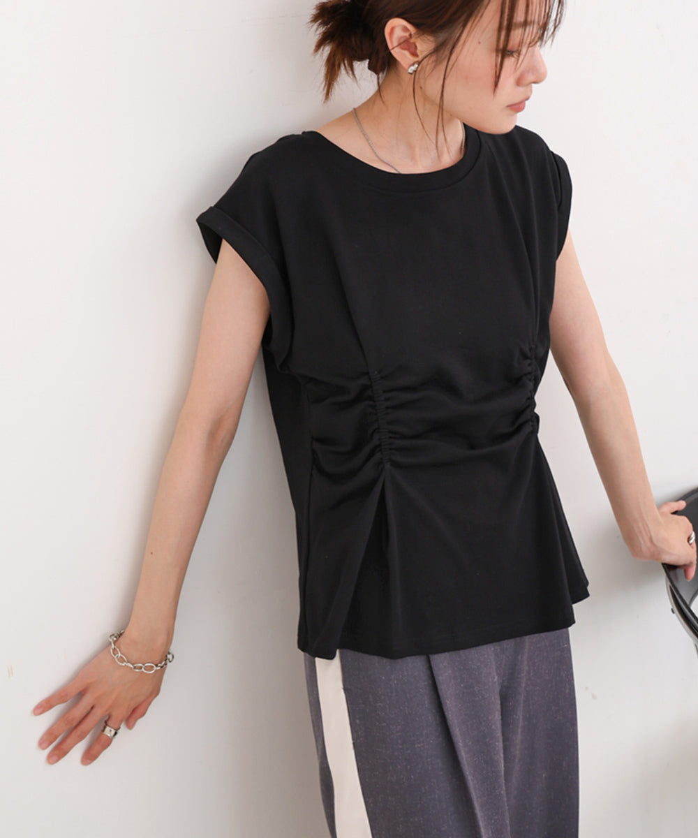 フロントギャザートップス