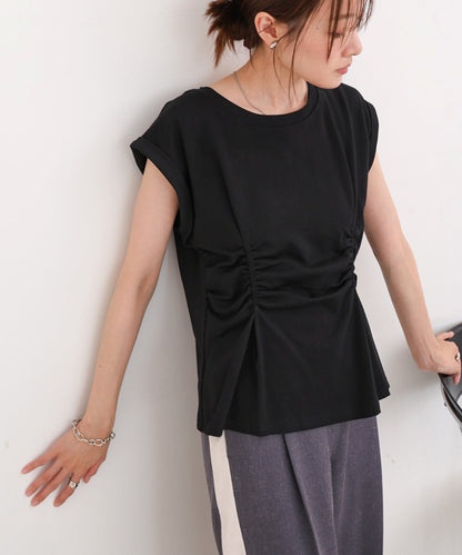 フロントギャザートップス