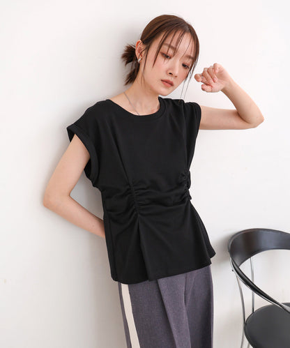 フロントギャザートップス