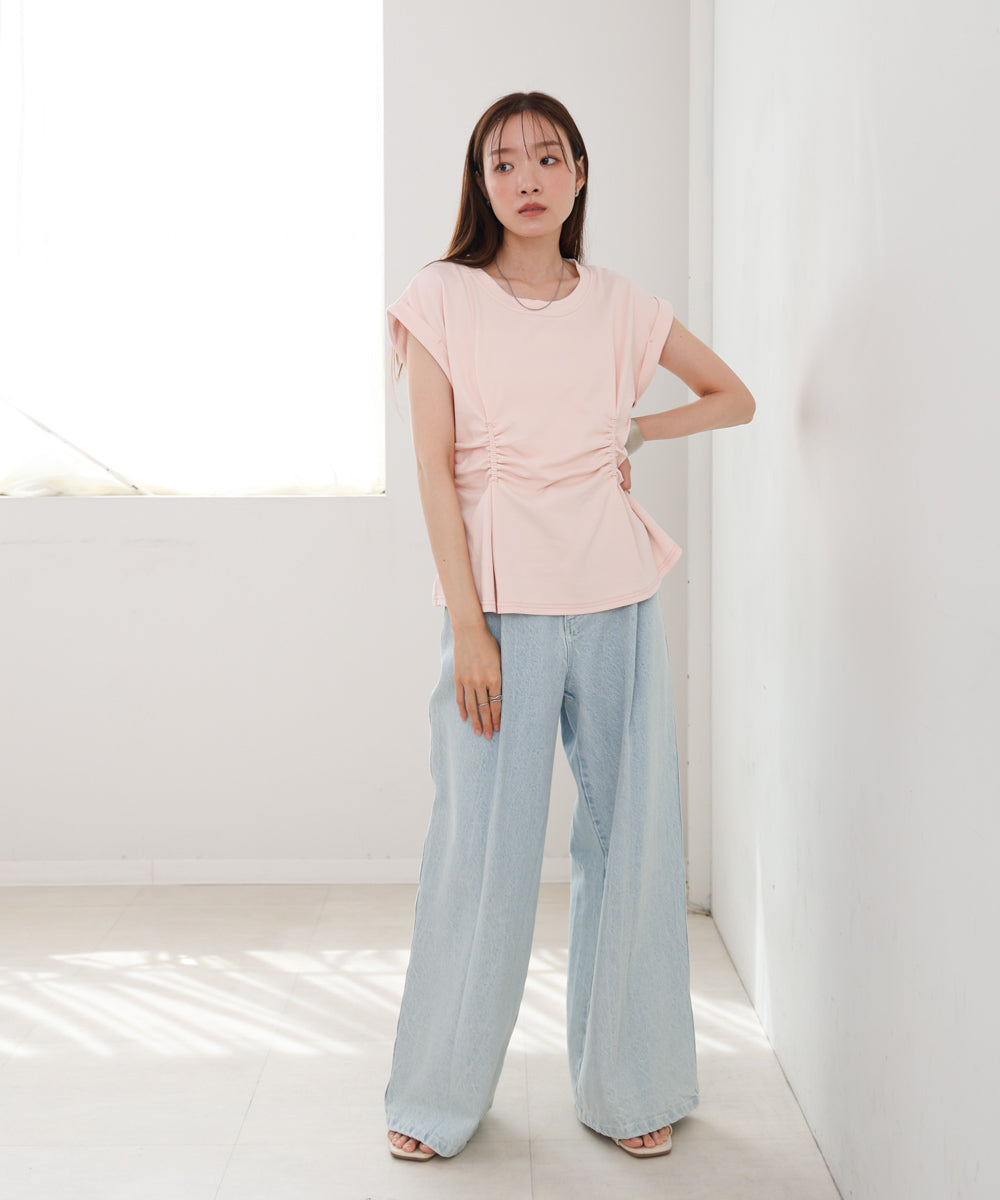 フロントギャザートップス