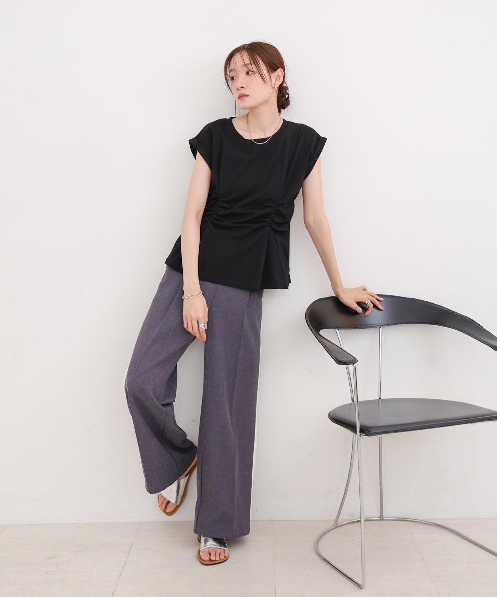 フロントギャザートップス