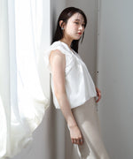 バルーンタックデザインブラウス