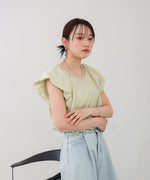 バルーンタックデザインブラウス