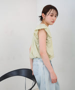 バルーンタックデザインブラウス