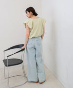 バルーンタックデザインブラウス