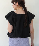 バルーンタックデザインブラウス
