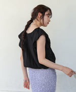 バルーンタックデザインブラウス