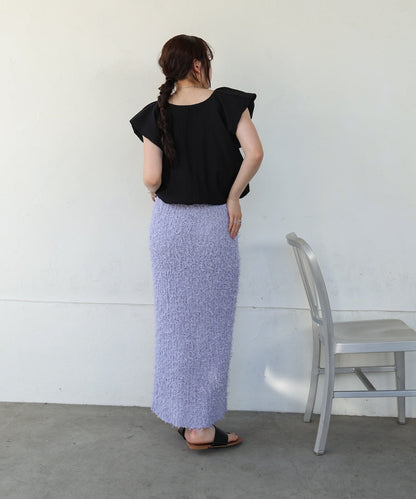 バルーンタックデザインブラウス