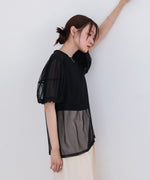 チュールレイヤードＴシャツ