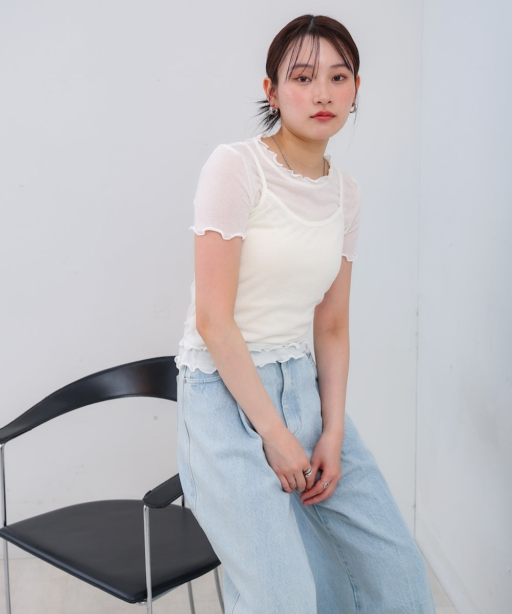 メローキャミセットトップス