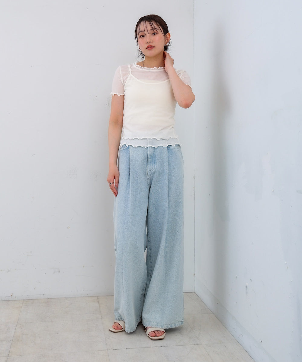 メローキャミセットトップス