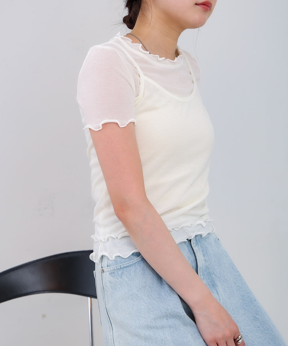 メローキャミセットトップス