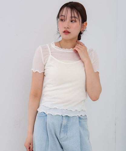 メローキャミセットトップス