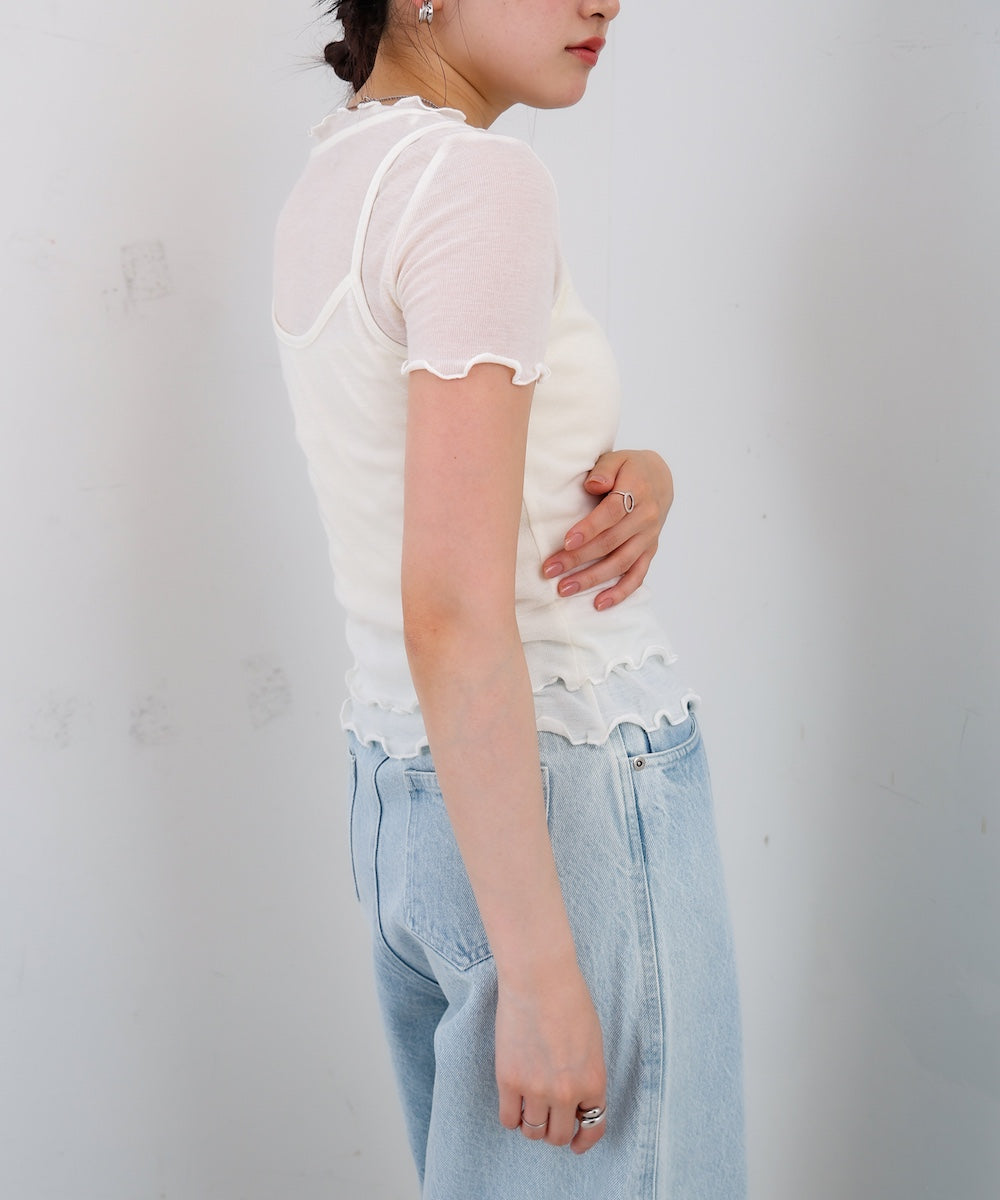 メローキャミセットトップス