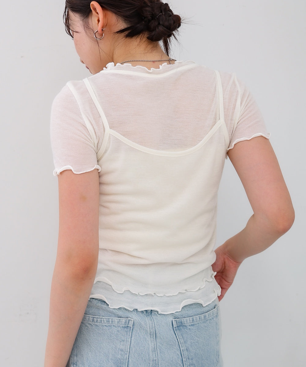 メローキャミセットトップス