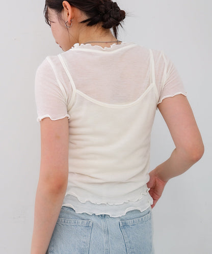 メローキャミセットトップス